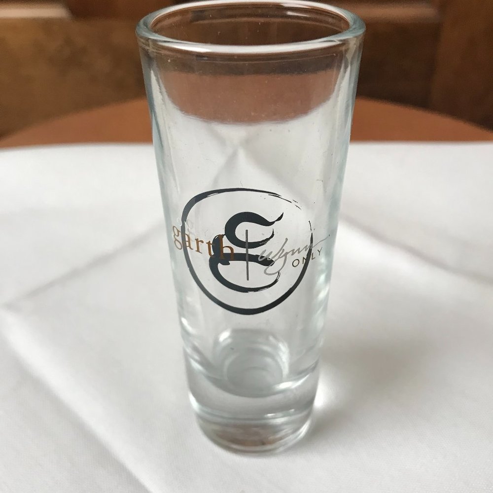 FINAL PRICE - Garth Brooks "ONLY GARTH - WYNN ONLY" Souvenir Shot Glass